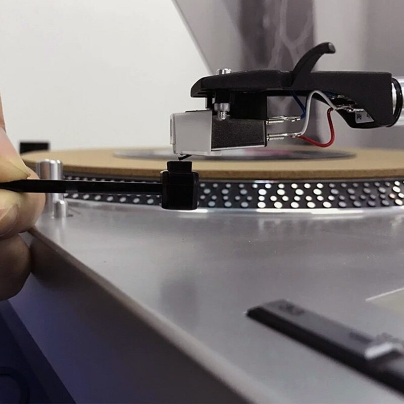 Vinyl Record Player Turntable Phono Cartridge Anti-Static Stylus Brush / Needle Cleaner Tool