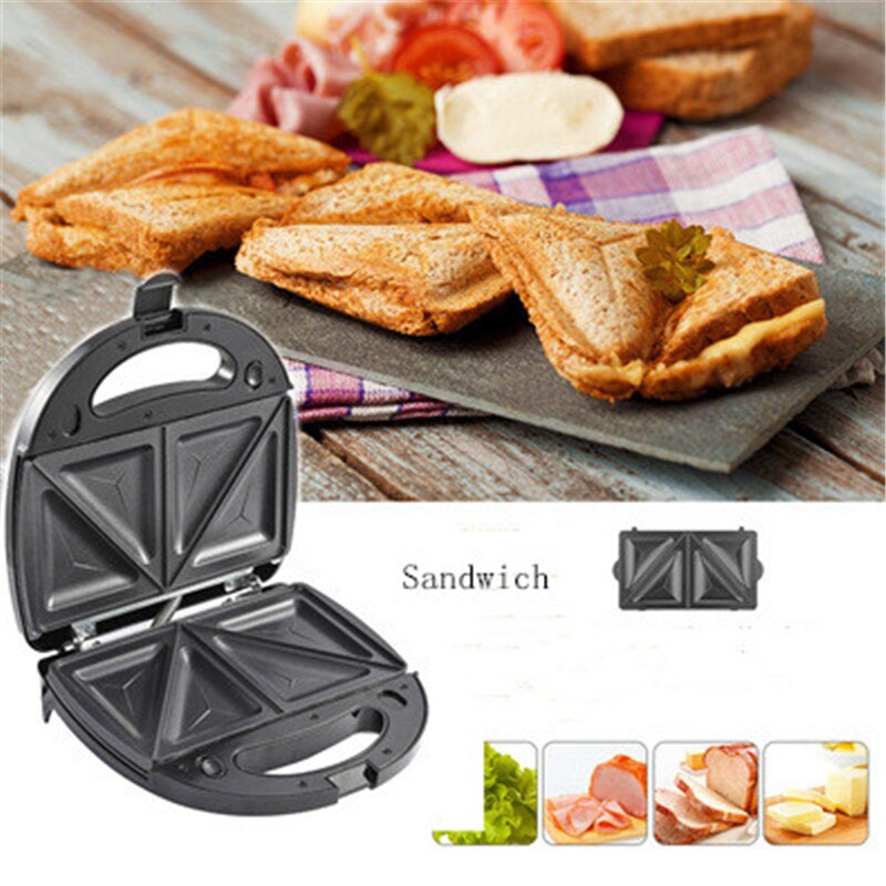Electric Sandwich Maker Iron Waffles Maker Machine Bubble Egg Cake Oven Multifunctional Breakfast Waffle Machine 220V