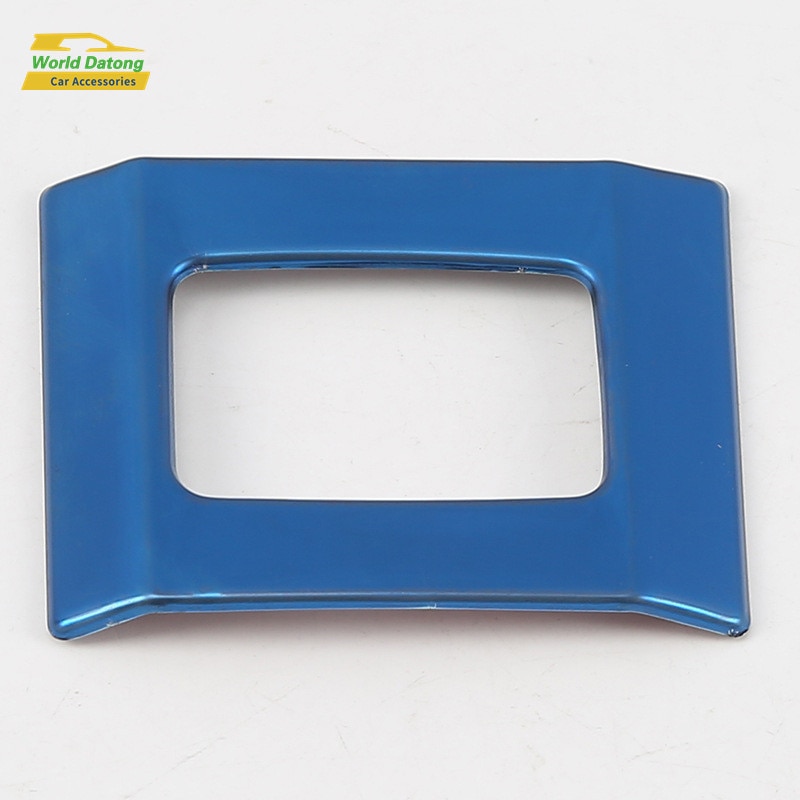 Car Air Outlet Warning Stainless Steel Trim Interior Accessories Auto Stickers for BMW G01 G02 X3 X4: Mirror blue