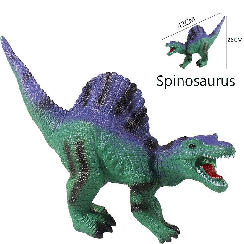 48CM Educational Vocal Dinosaur Toys Kids Realistic Soft PVC Plastic Figures Animal Model Toys for Children Xmas: Spinosaurus