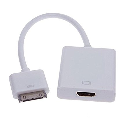 LBSC Externe Uitbreiding Van Aanpassing HDMI Female naar 30P Dock Male Kabel voor iPhone 4 4S iPad 2 3