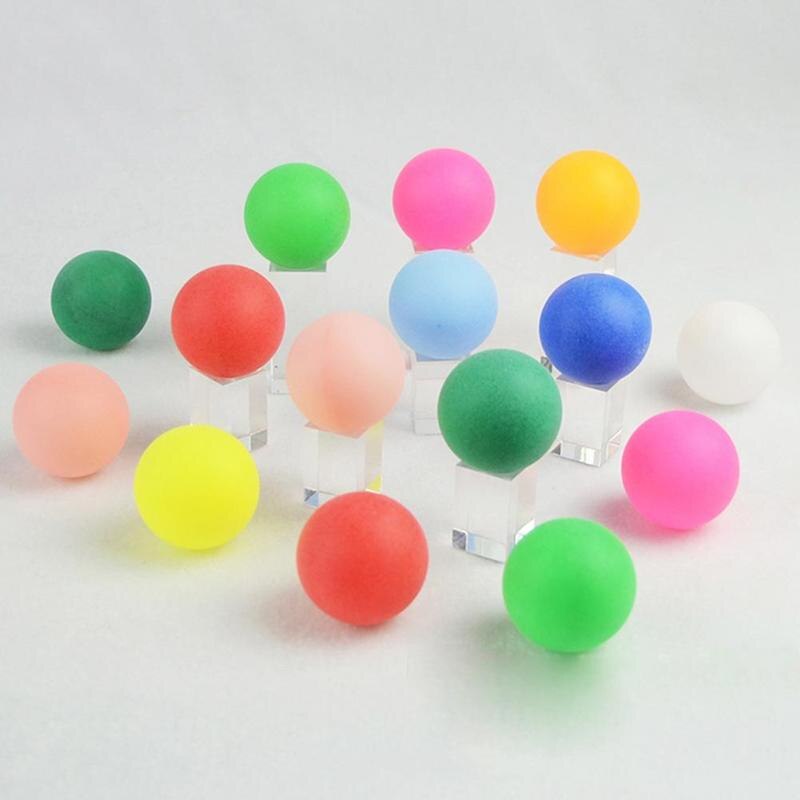 100Pcs Meerdere Kleuren 40Mm Diameter Pong Praktijk Sets Tafel Tennisbal