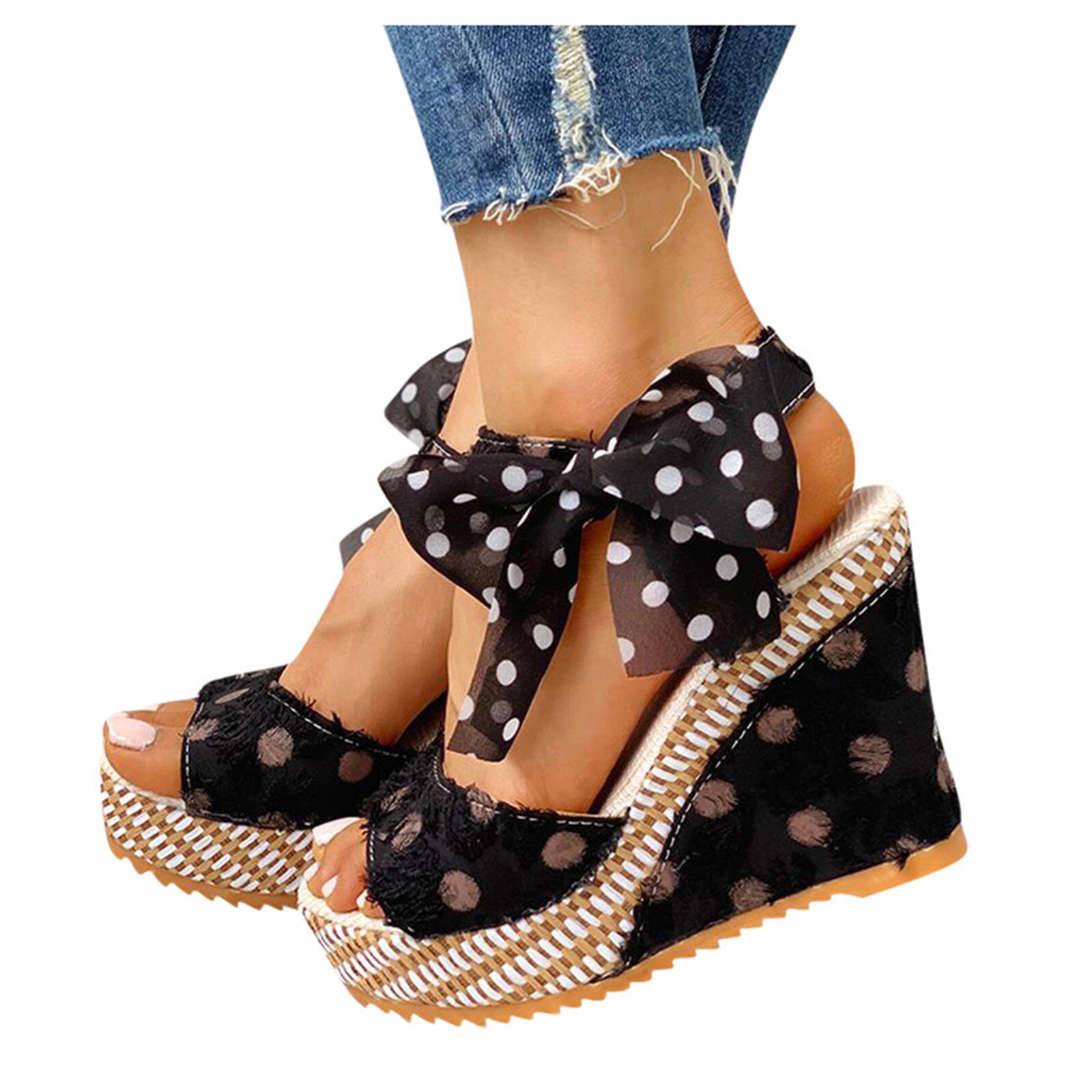 Outdoor Strand Sandalen Dames Slippers Zomer Vrouwen Wig Slippers Platform Slippers Zachte Comfortabele Casual Schoenen