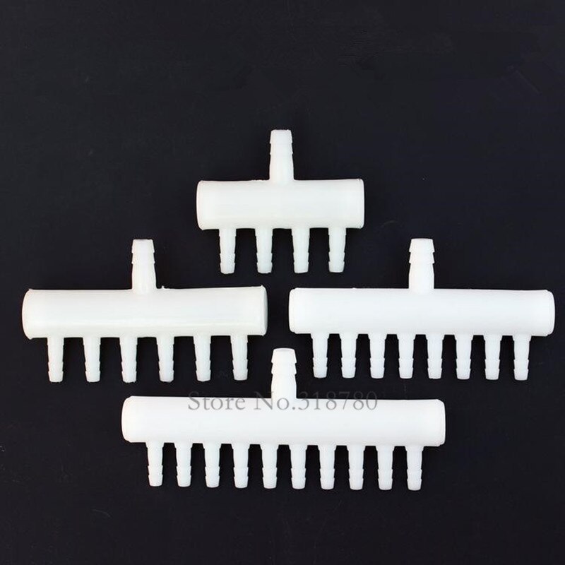 4 6 8 10 12 16 20 Way Plastic Aquarium Air Splitter Air Flow Divider Control Valve Fish Tank Air Pump Accessories