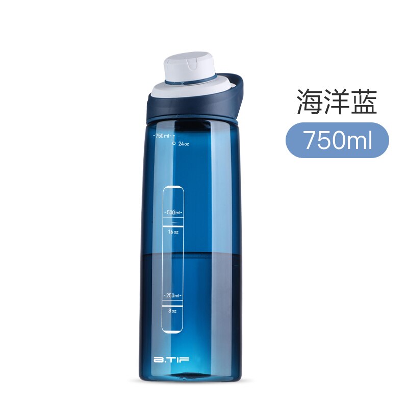 Sport Kids Shaker Fles Water Opvouwbare Pomp Gym Water Fles Plastic Frosted Glas Kids Borraccia Termica Home Decor JJ60WB: style1