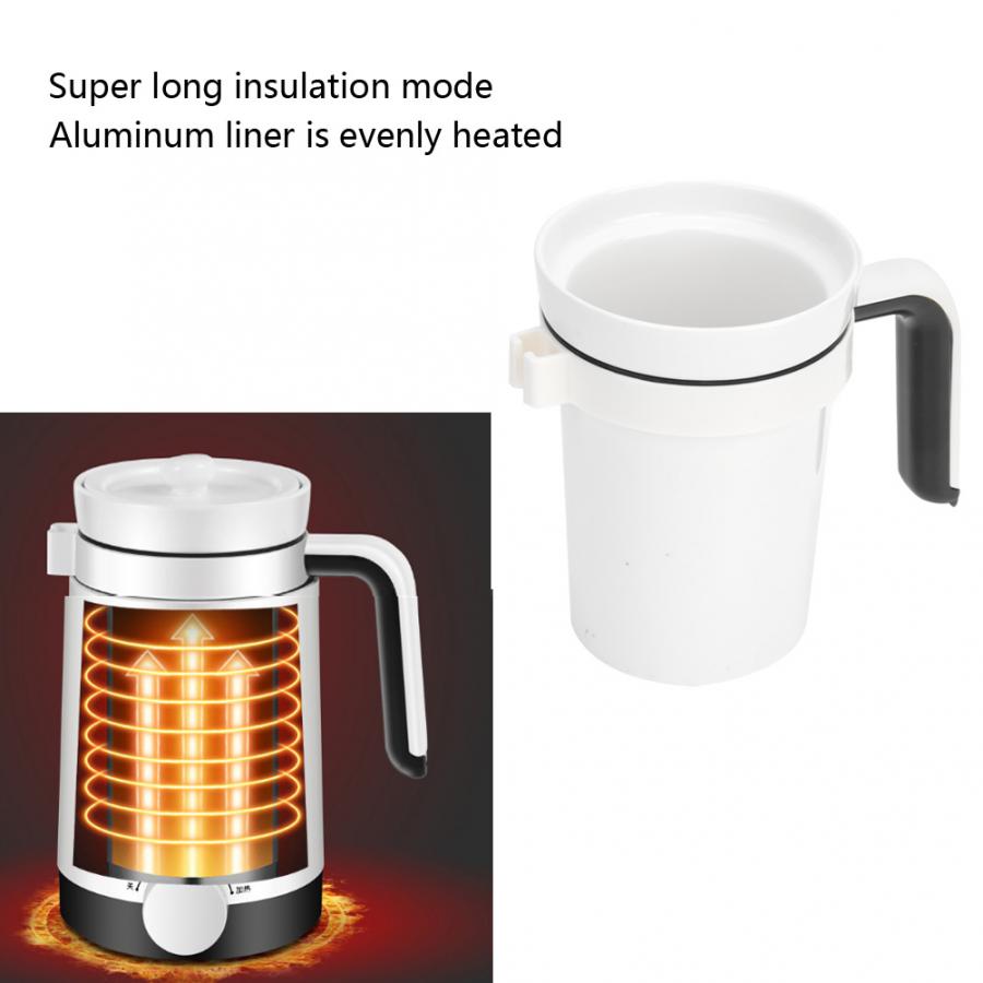 600ml Electric Cooker 900W Multifunctional Mini Electric Slow Cooker Automatic Heating Stewing Cup 50HZ Kitchen Appliance