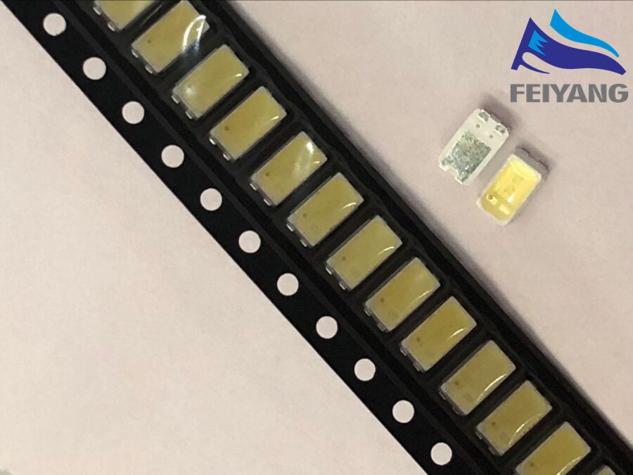 500Pcs Voor Lg Led Lcd Backlight Tv Toepassing Midden Power Led Led Backlight 1W 6V 5630 Cool wit Led Lcd Tv Backlight