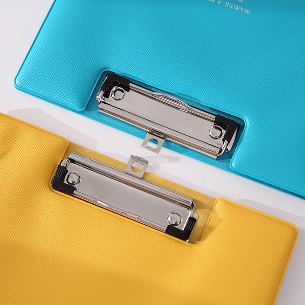 A4 File Document Bag Pouch Bill Folder Holder Organizer Fastener Office Supplies accessories portable File Folder