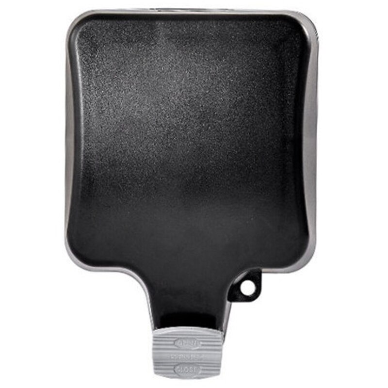 IP66 Weatherproof Waterproof Outdoor Wall Power Socket 16A EU Standard Electrical Outlet Grounded AC 110-250V EU Plug