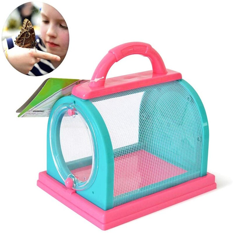 Peuter Kids Insect Bug Kooi Met Pincet En Vergrootglas Bug Capture Kit Achtertuin Exploratie Critter Speelgoed Observatie Experiment