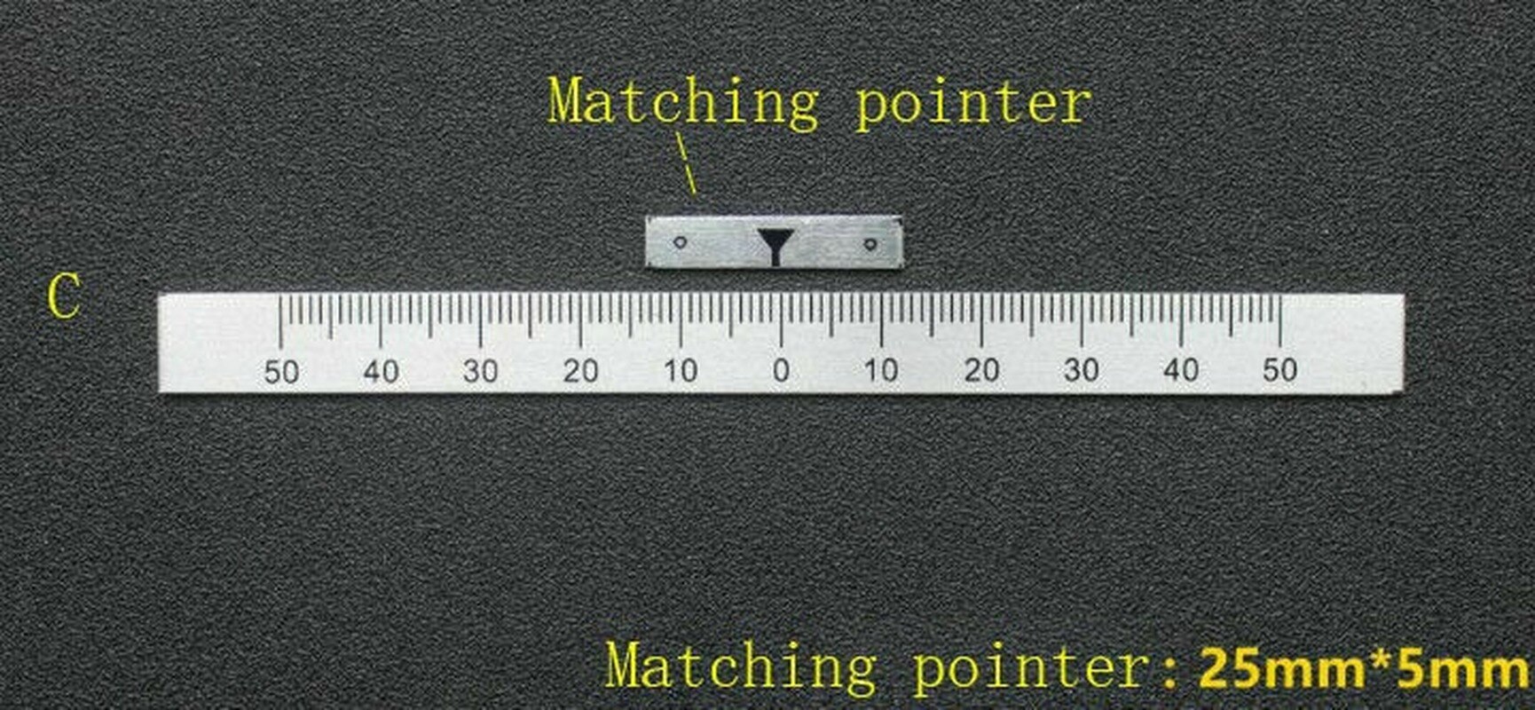 1PC Milling Machine Part 0-50 Degree Angle Plate Scale Ruler With Pointer For CNC Milling Machine, Lathe, Grinder