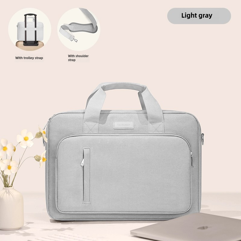 Laptoptasche 13,3 14 15,6 17,3 Zoll wasserdichte Notebooktasche für MacBook Luft Profi 13 15 Computer Schulterhandtasche Aktentasche Tasche: 13-Zoll / Wein verrotten