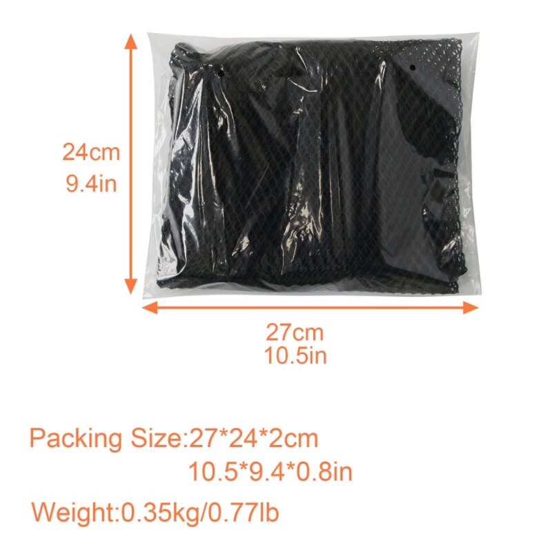 Car Roof Bag - 90x65cm - Polyester Cargo Carrier - Durable Mesh Outdoor Travel Luggage Storage