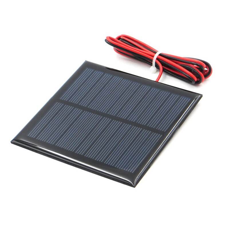 Panneau solaire Min de , 5V 5.5V 1W 1.6W 150mA 160mA 200mA 250mA 500mA, kit solaire à monter soi-même, batterie, chargeur de téléphone portable avec câble: 5.5V 1W