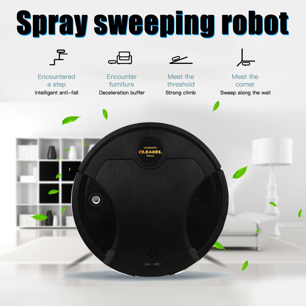 Intelligent Sweeping Robot Household Charging Sweeping Vacuuming Mopping Spray Ultraviolet 5-in-1 Cleaning Machine