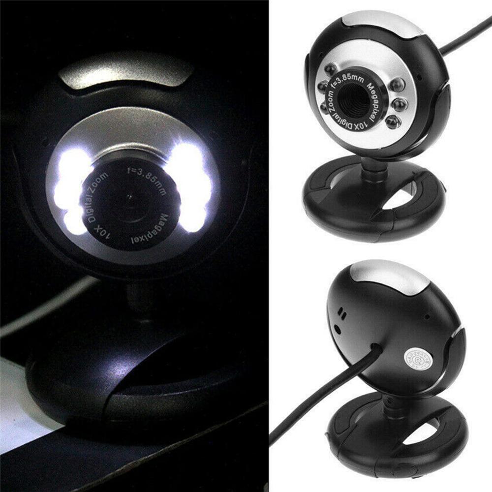 HD USB Webcam 16 megapixel Camera with Mic Night Vision Web Cam For PC Laptop Web Camera PC Webcam Video Calling Computer Cams