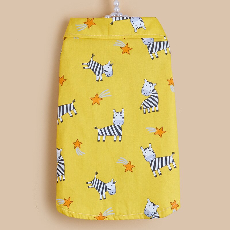 Huisdier Leuke Shirts Kat Hond Comfortabele T-shirt Kitten Puppy Print Jas Lente Zomer Hond Kleren Eenvoudige Hond Shirts Huisdier Kleding