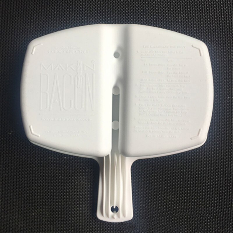 Household Bacon Tray Rack Microwave Bacon Cooker Shelf Rack High Temperature Resistance Cooking Tools Cooking Meat Gadgets