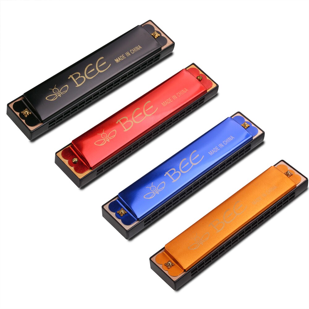SOACH delicado simple de tono G5 rojo 16 agujero instrumento de armónica armónicas gaita llaveros gaita de boca