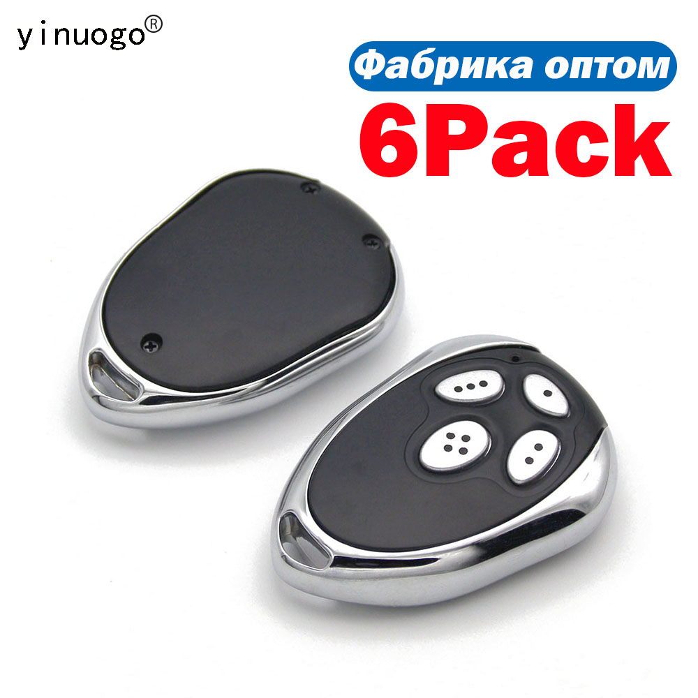 6 Pack Voor Garage Op-4 Afstandsbediening Alutech Op-4 AR-1-500 Anmotors ASG1000 ASG600 Deur Afstandsbediening 433Mhz Barrière Controle