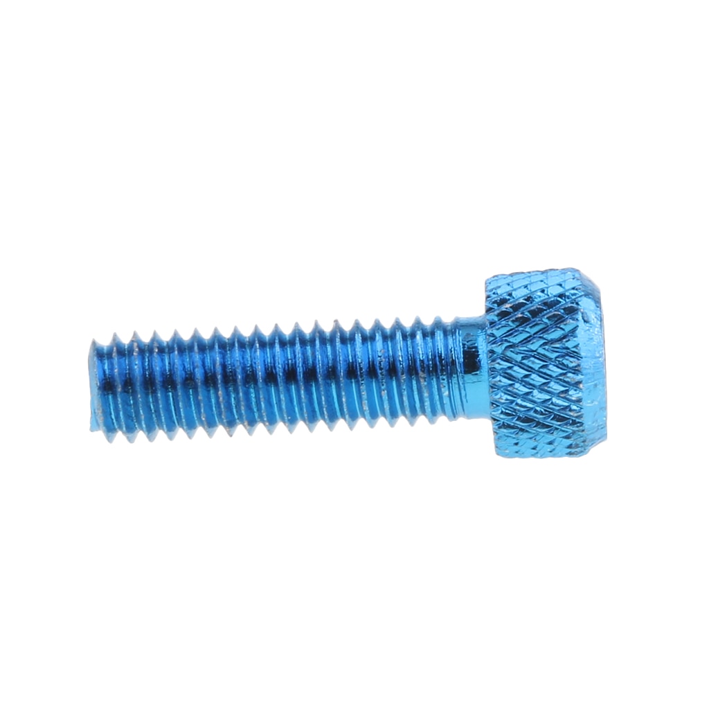 10 stk  m6 x 20mm legering stål unbrakoskrue skrue bolt blå