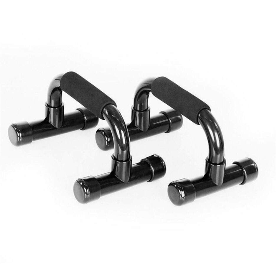 Barras de flexiones para Fitness, gimnasio en casa, equipo de ejercicio, gimnasio en casa, estante de flexión, 1 par: Default Title