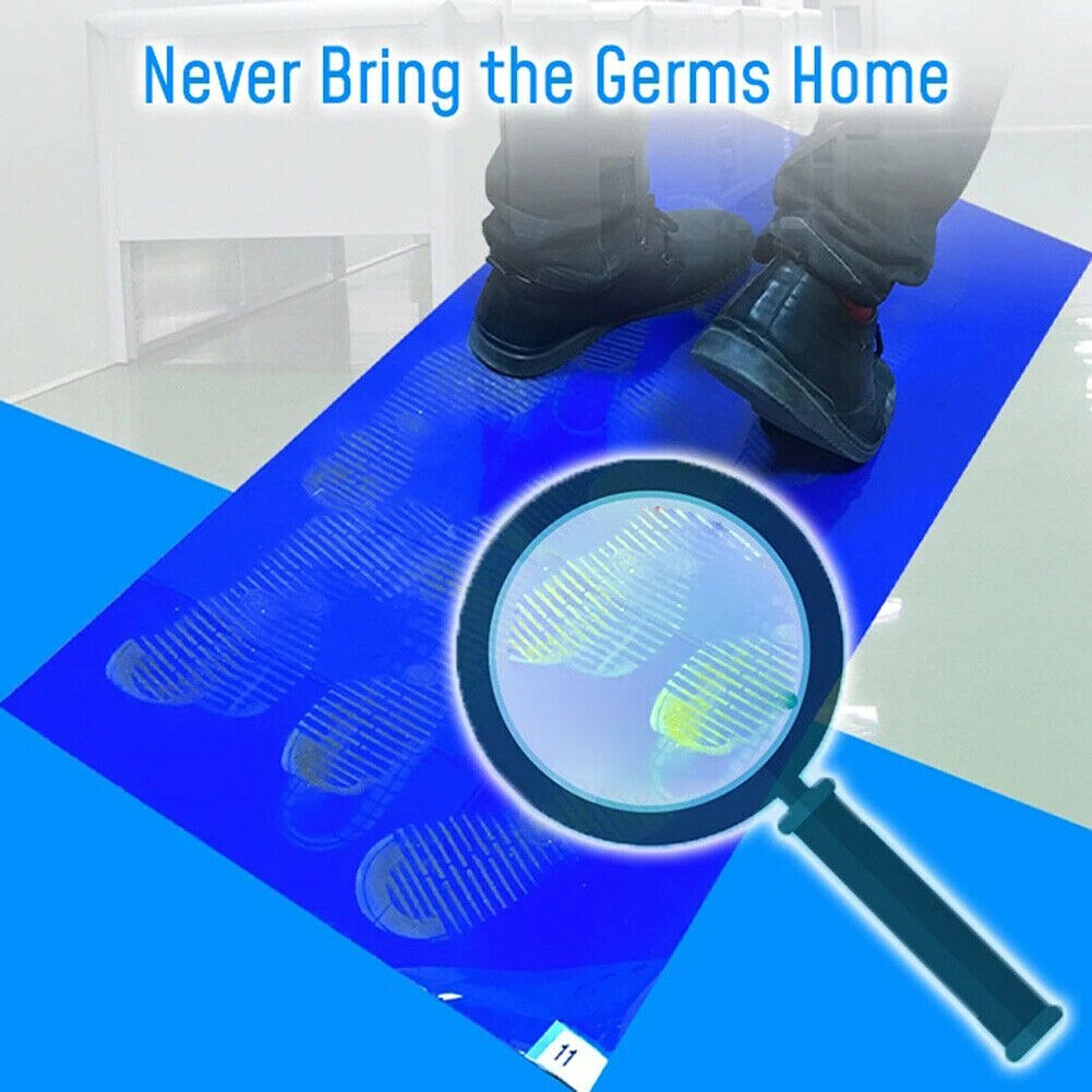 30 Sheets/Pcs Home Peelable Floor Mat Anti-stof Peel-Off Mat Decontaminatie Wegwerp Reiniging thuis Vloermat Tapijt