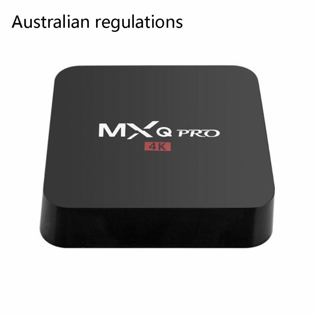 1000 Channels Smart TV Box Android MxqPro RK3229 Android 7.1K 1g + 8g Smart TV Box Amlogic 4-core Media for EU US AU UK: AU