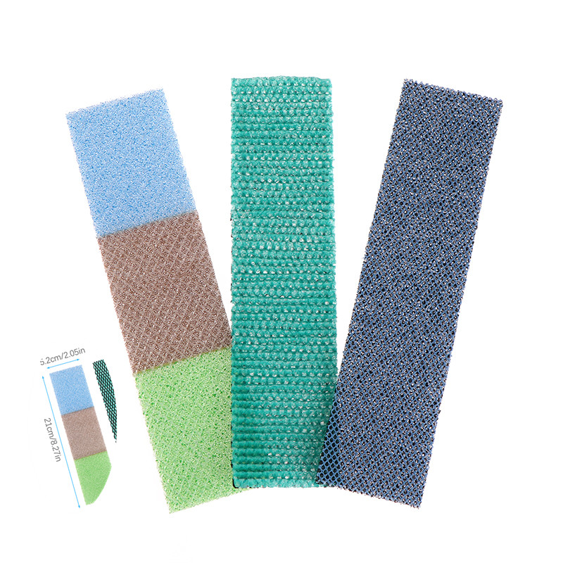 Filtro de algodón para aire acondicionado Gree, 2 piezas, para salud, malla azul, verde, negra