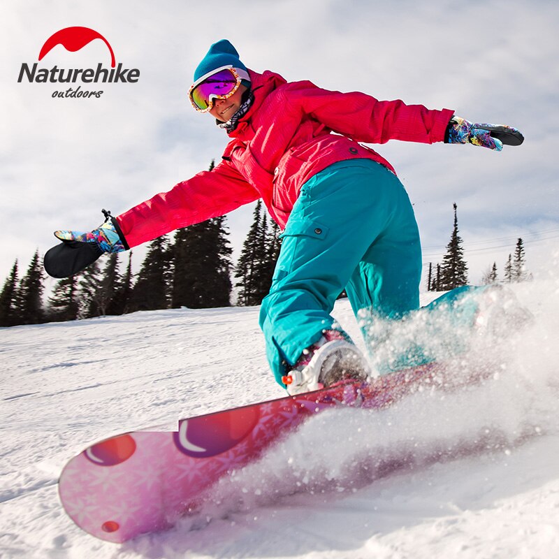 Naturehike skihandsker snowboard handsker ultralette vandtætte vinter sne varm fleece motorcykel snescooter ridehandsker
