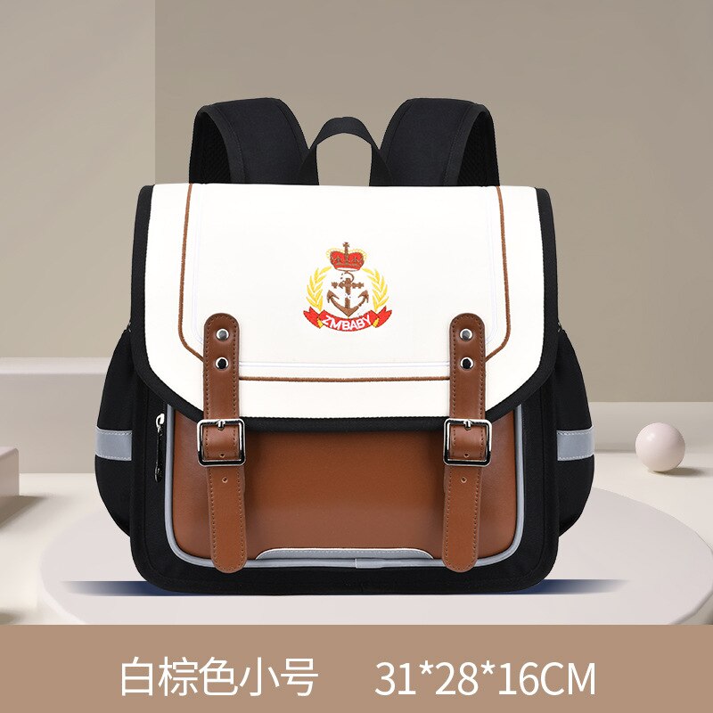 Children School Bags for Boys Girls Kids Orthopedic School Backpack kids schoolbags Backpacks primary school back pack mochila: small brown