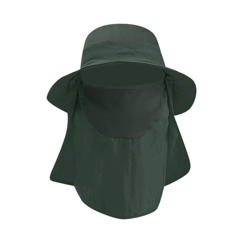 Summer Bucket Hats With Face Neck Cover Outdoor Bonnie Hat Hiking Fishing Camping Barbecue Mountain Climbing Hat Sun Caps