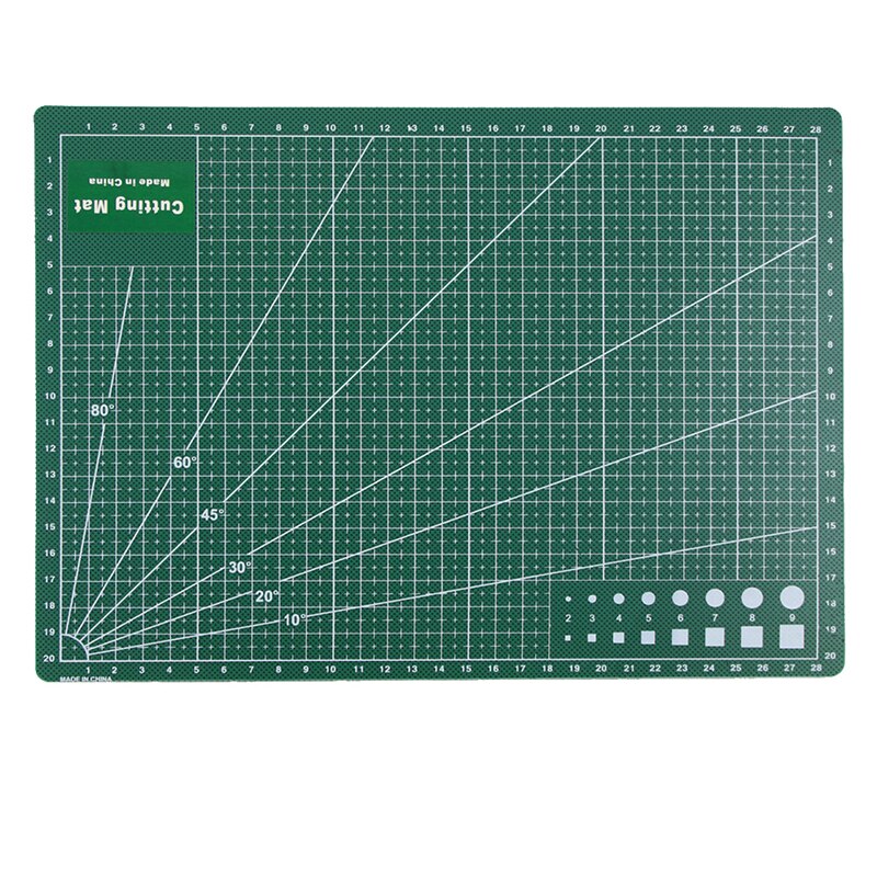 -PVC Cutting Mat A4 Durable Self-Healing Cut Pad Patchwork Tools Handmade 30 *20CM DOUBLE SIDED