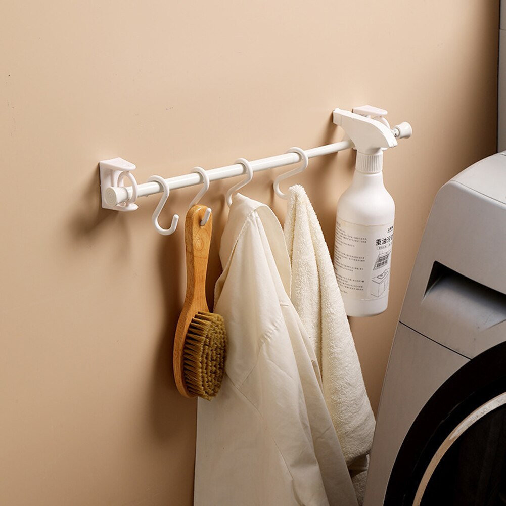 Draaibare Gordijn Staaf Beugel Zelfklevende Douche... Grandado