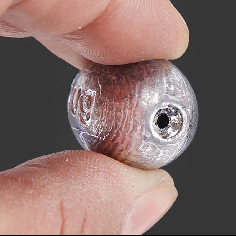 5 Stuks 2G-30G Visgewicht Zinklood Vissen Olijf Vorm Rig Zinkers Vissen Gewichten Split Shot Gootsteen Visgerei Accessoire