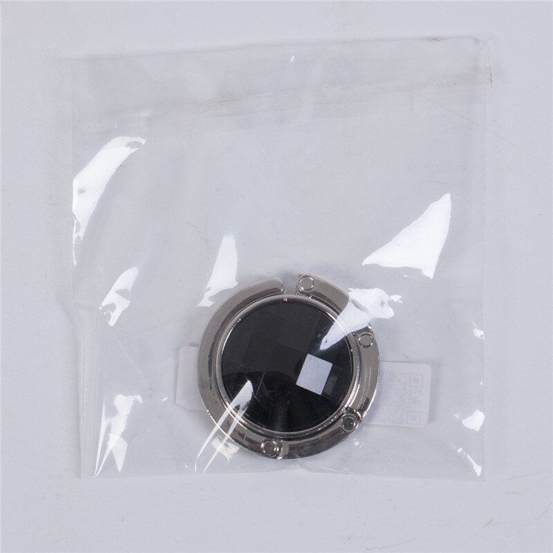 Tas Haak Draagbare Opvouwbaar Opvouwbare Tafel Purse Bag Hook Hanger Holder Handtas Crystal Rhinestone Decoratie