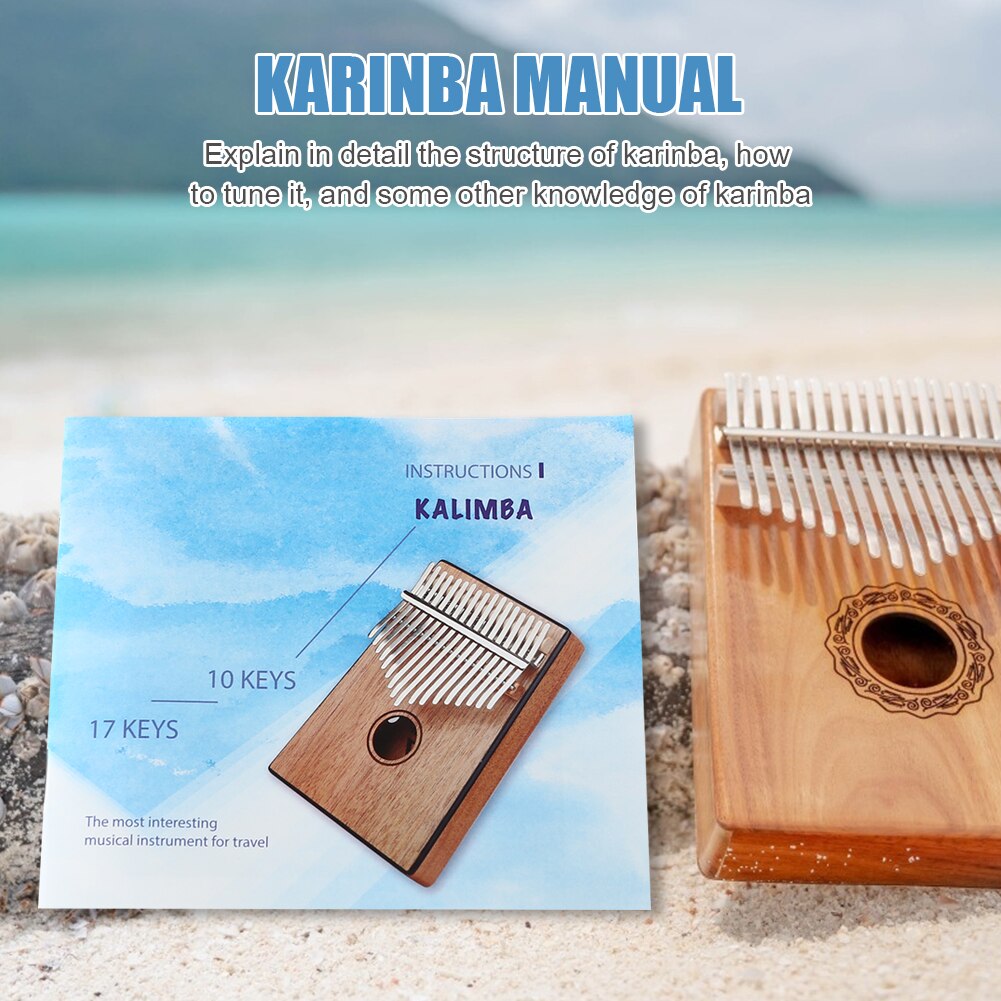 Kalimba Thumb Piano Guide Musical Enjoyable Instrument Learning Book Instrument Supplies for Music Lover Beginners Kid