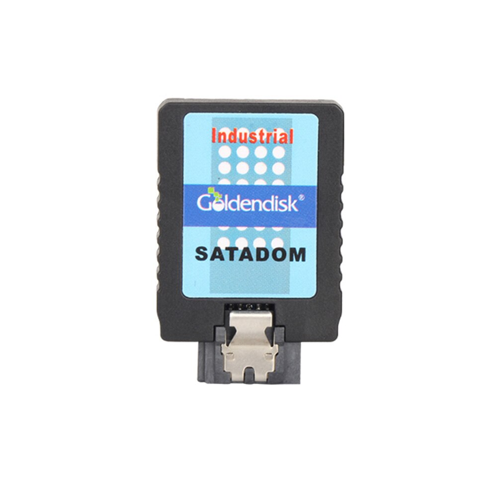 Goldendisk 7PIN SATA DOM 32 go disque SSD module SATA II 3 Gb/s NAND MLC carte mémoire Flash interne pour le contrôle industriel IPC