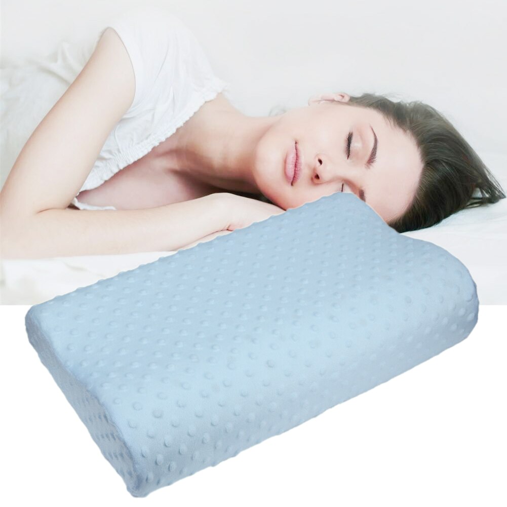 50X30X9Cm Zachte Kussenslopen Langzaam Rebound Memory Foam Ruimte Kussen Gevallen Nek Cervicale Gezondheidszorg Geheugen kussensloop