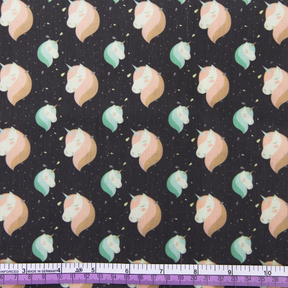 50*145cm Animal Polyester coton tissu impression nœud-noeud Quliting Patchwork pour tissu faisant marionnette vêtement tissu matériel, 1Yc421: 1052478001