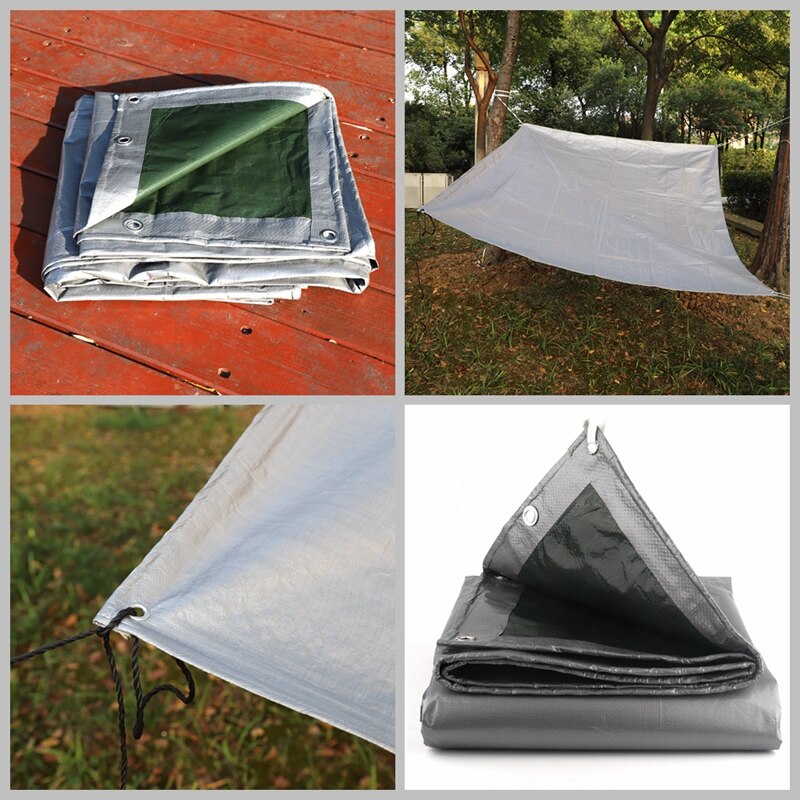 Thickness 0.32mm PE Tarpaulin Rainproof Cloth Garden Courtyard Succulent Plants Tarpaulin Rainproof Cloth Waterproof Cover