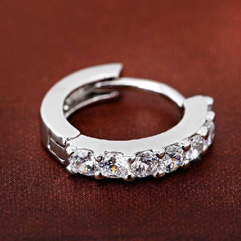 Pendientes para mujer, joyería de , pendientes de plata de ley con pedrería, pendientes de aro con diamantes para mujeres embarazadas, , triangulación de envíos