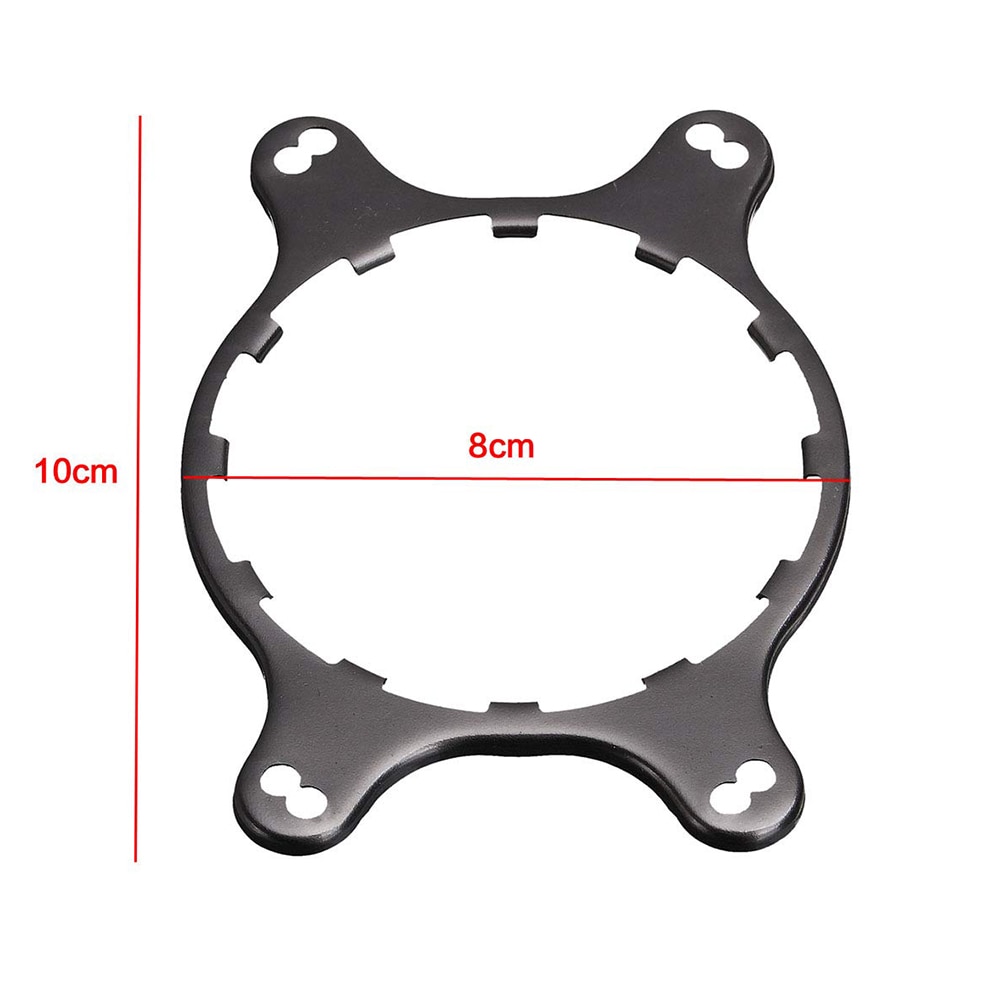 Dissipateur thermique, accessoire d'ordinateur, plaque arrière de refroidissement, Support de radiateur Support rond Stable ventilateur CPU pour AM4