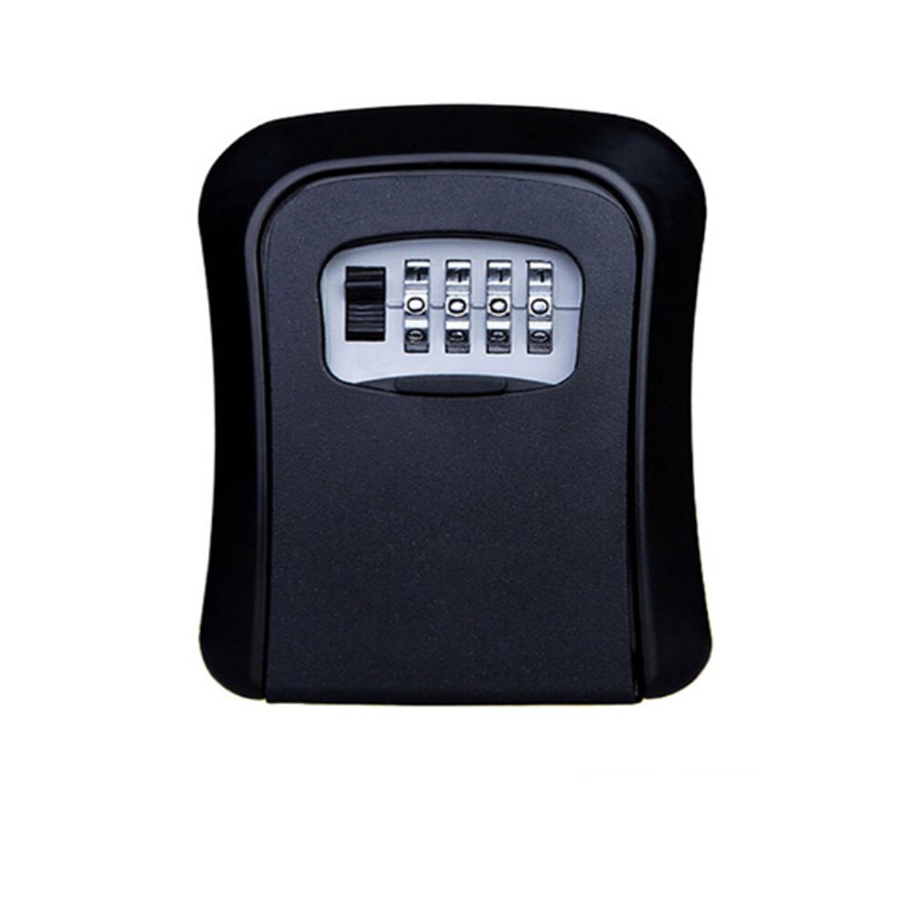 Metal key box key lock box wall-mounted key safe weatherproof combination box indoor and outdoor