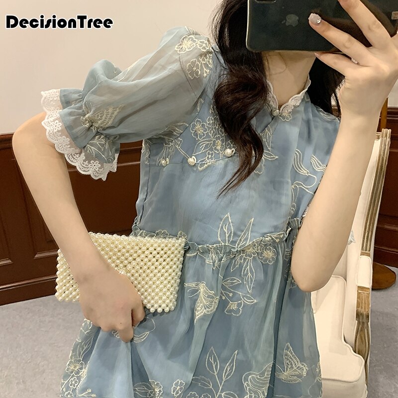 Chinese Dress traditional chinese wedding dresses for women oriental classic cheongsam cotton linen qipao lady