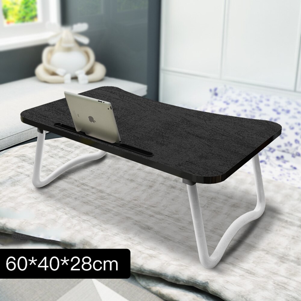 Support de Table de bureau pliable de bureau d'ordinateur Portable pour ordinateur Portable, pour ordinateur Portable, plateau de lit tout-5, 60x40cm