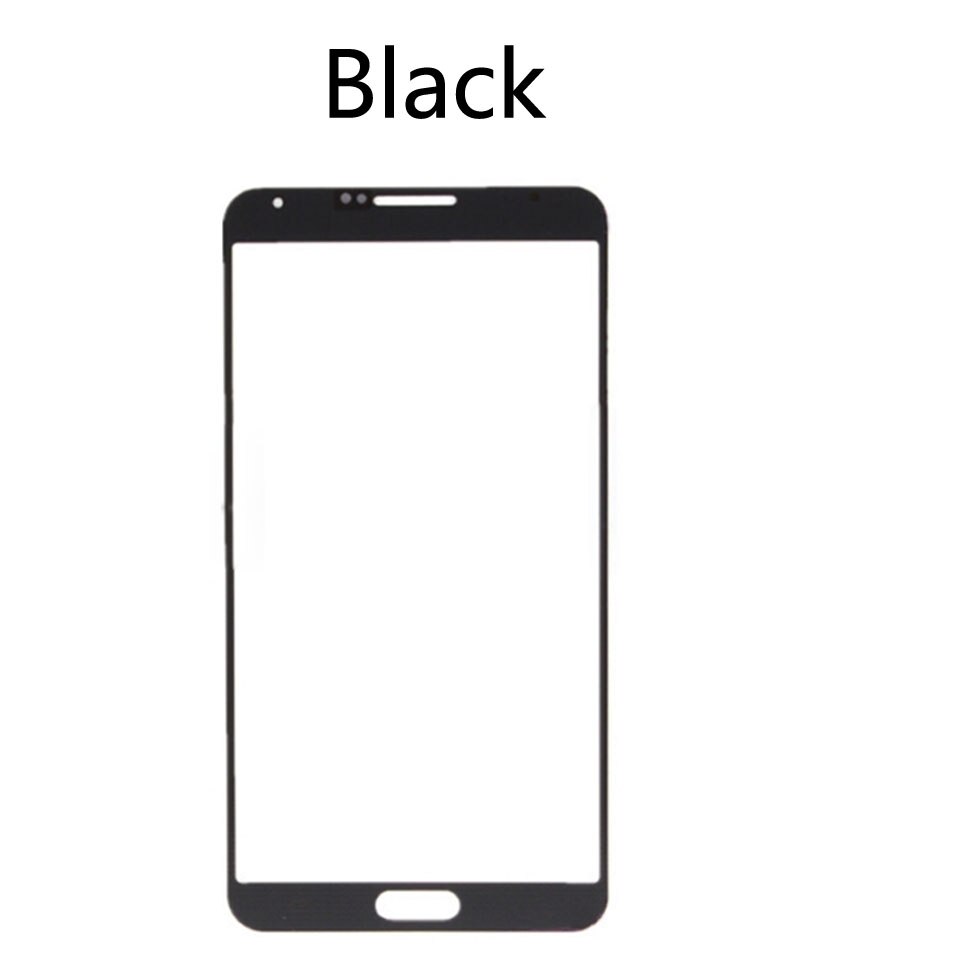 Touchscreen Voor Samsung Galaxy Note 3 Neo Note 3 Lite SM-N750 N750 N7505 7508V N7508 LCD Front Outer Glas touch Screen Lens: Black-No tool