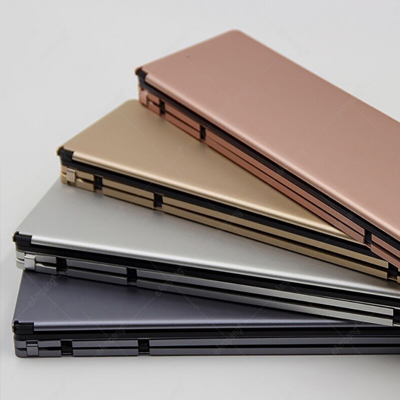 Piega tastiera Wireless portatile per tablet PC iPad IOS Android Windows tastiera pieghevole universale sottile con supporto per supporto