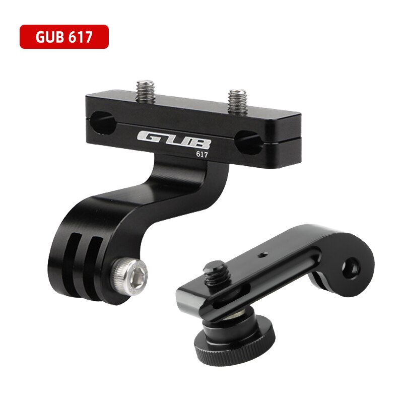 GUB-soporte de montaje en riel para SILLÍN de bicicleta, adaptador de soporte para cámara deportiva, GoPro, anodizado, aleación CNC, 617, 619: GUB617