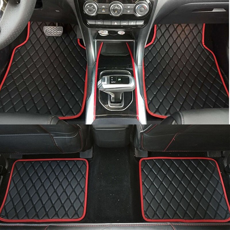 Universele auto vloermatten, auto styling matten voering, geschikt voor alle modellen peugeot 206 207 307 308sw 3008 408 4008 508 rcz